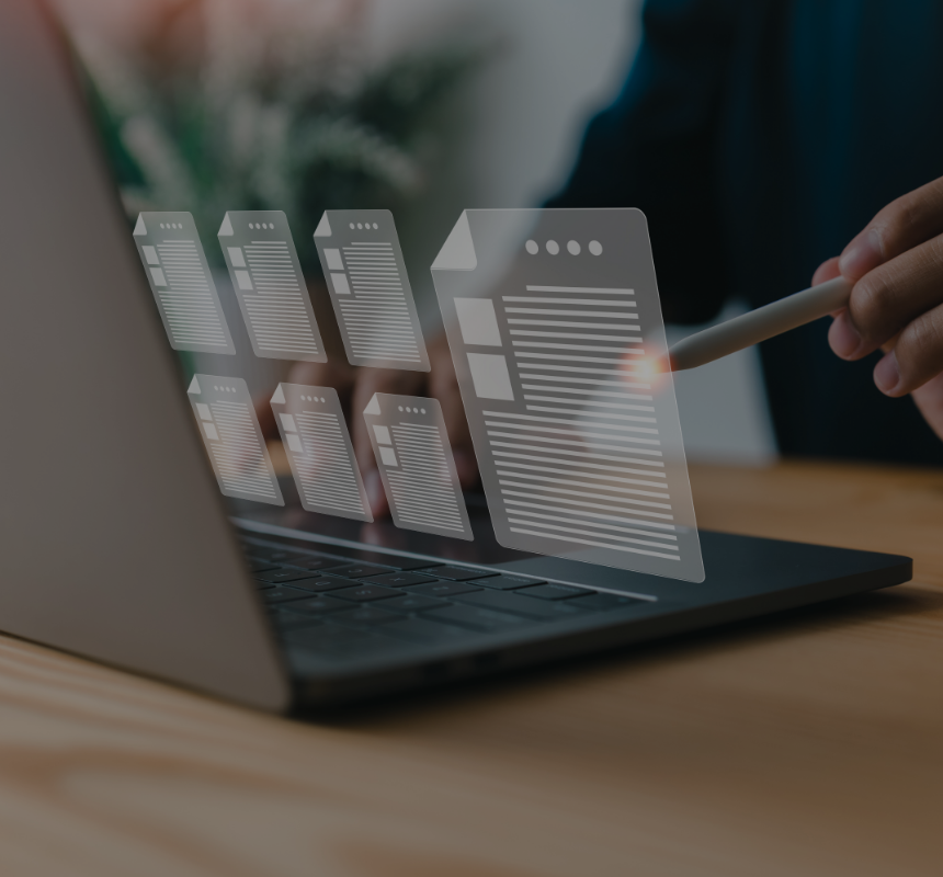 資料請求のイメージ